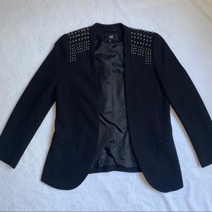 H&M Black Blazer Size US 8